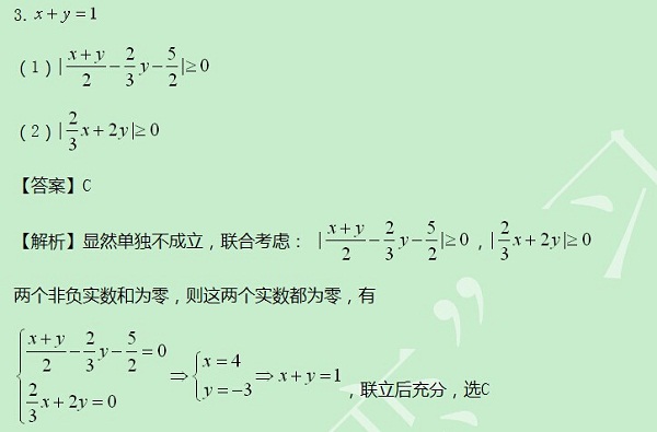 【太奇MBA 2014年8月14日】MBA數學每日一練 解析